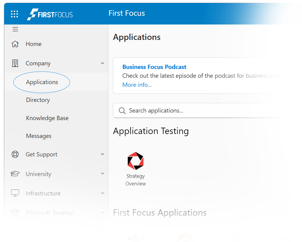 Applications and Shortcuts 1