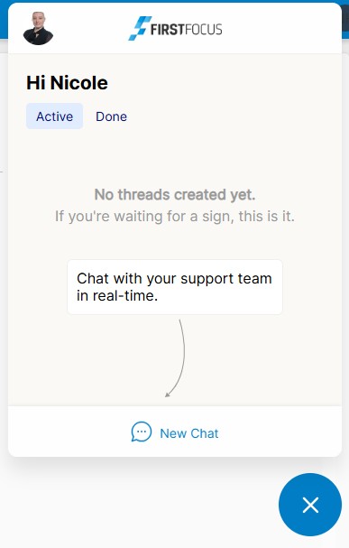 Sam responding to a support conversation